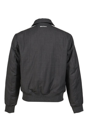 WB WOOL BLOUSON / DARK GRY