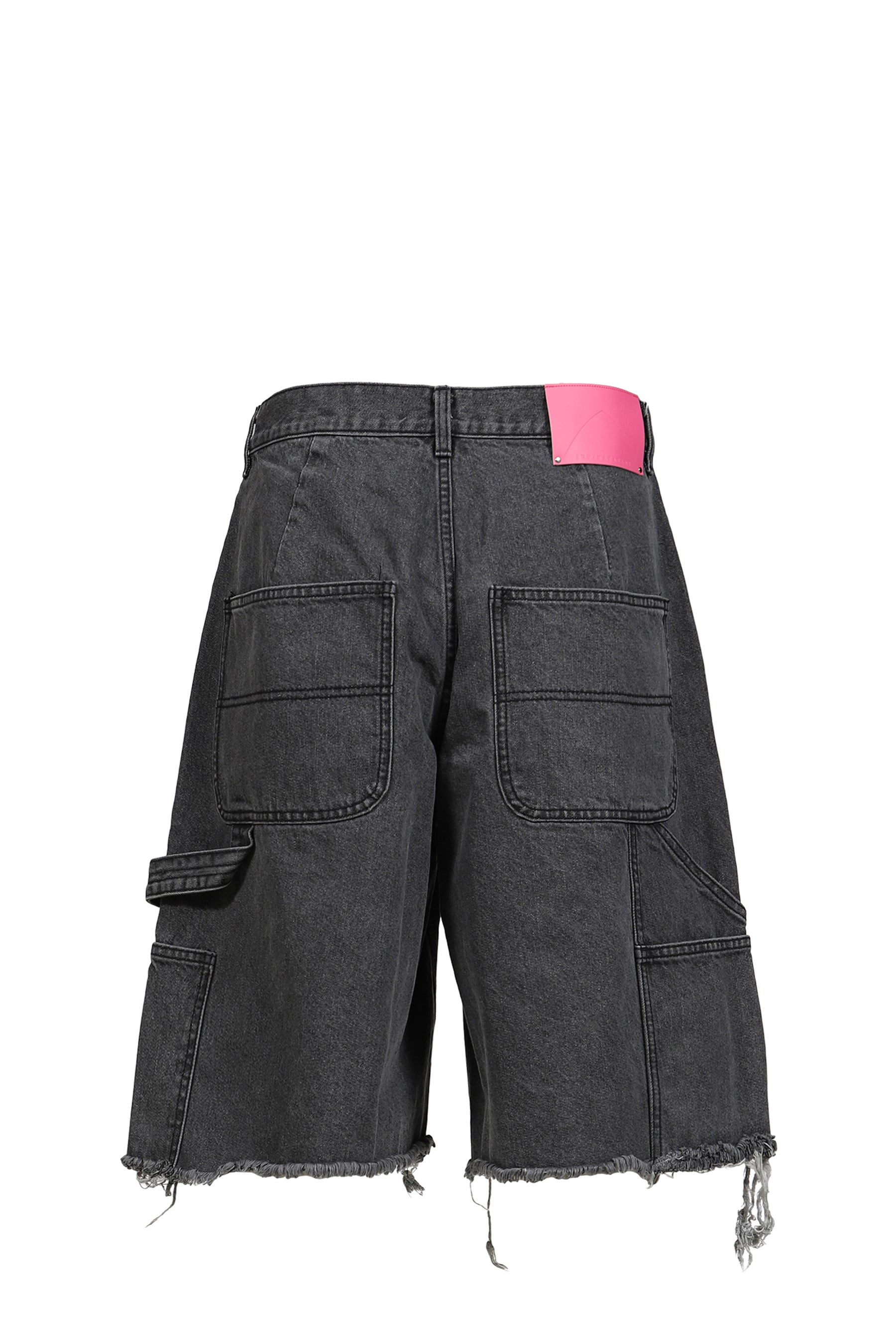 PAISLEY CARPENTER SHORTS / BLK