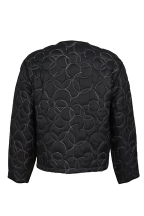 TC PADDED JKT / BLK/SIL MET