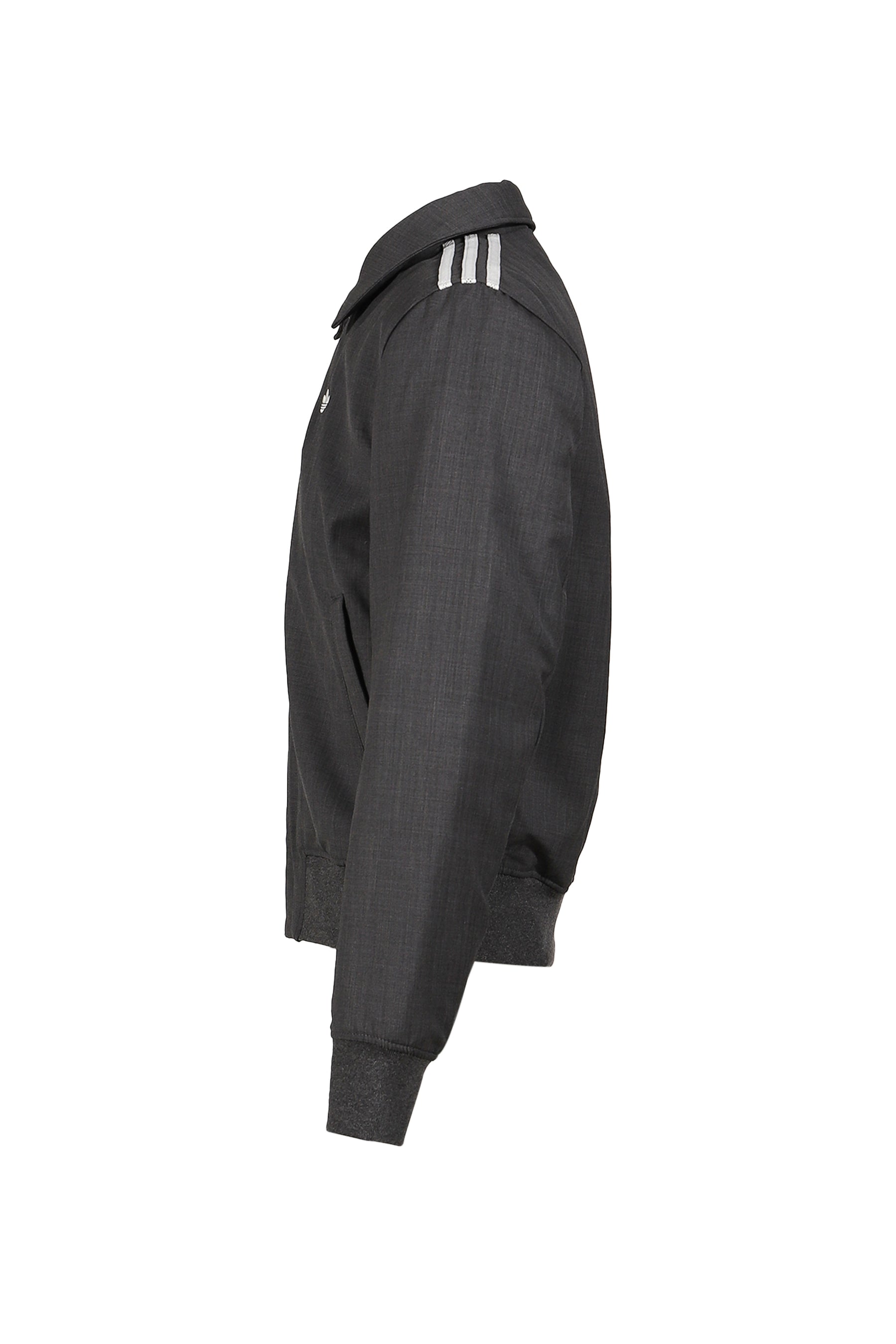 WB WOOL BLOUSON / DARK GRY