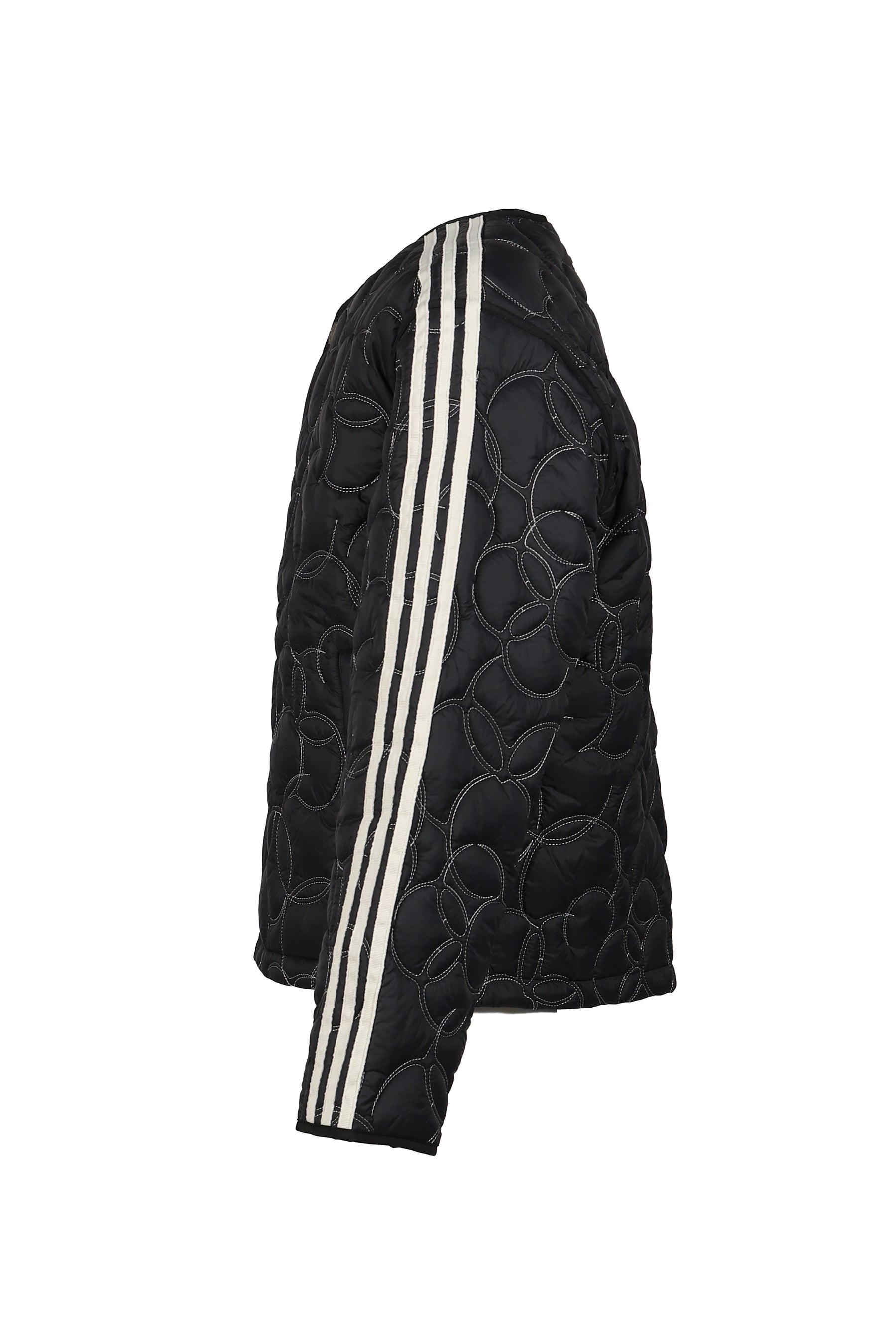 TC PADDED JKT / BLK/SIL MET