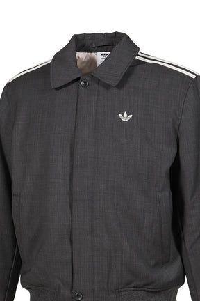 WB WOOL BLOUSON / DARK GRY