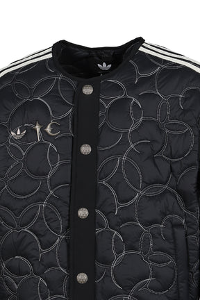 TC PADDED JKT / BLK/SIL MET