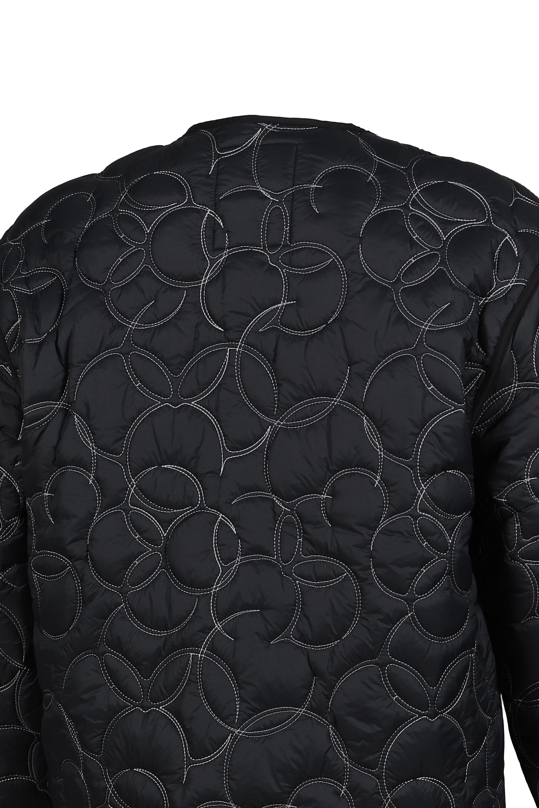 TC PADDED JKT / BLK/SIL MET