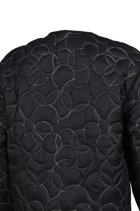 TC PADDED JKT / BLK/SIL MET