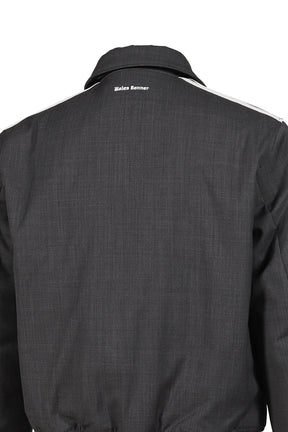 WB WOOL BLOUSON / DARK GRY
