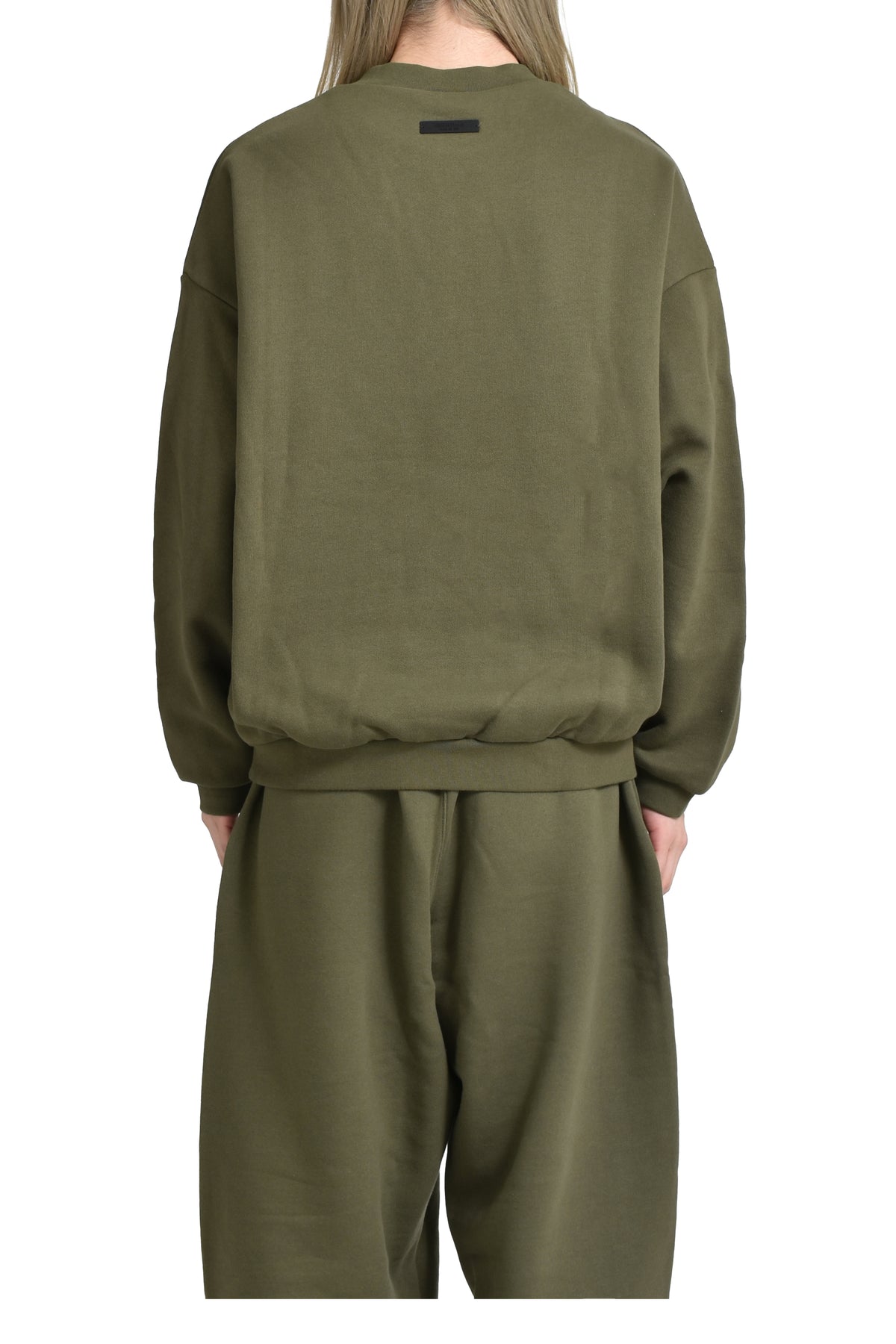 FLEECE CREWNECK / MILITARY