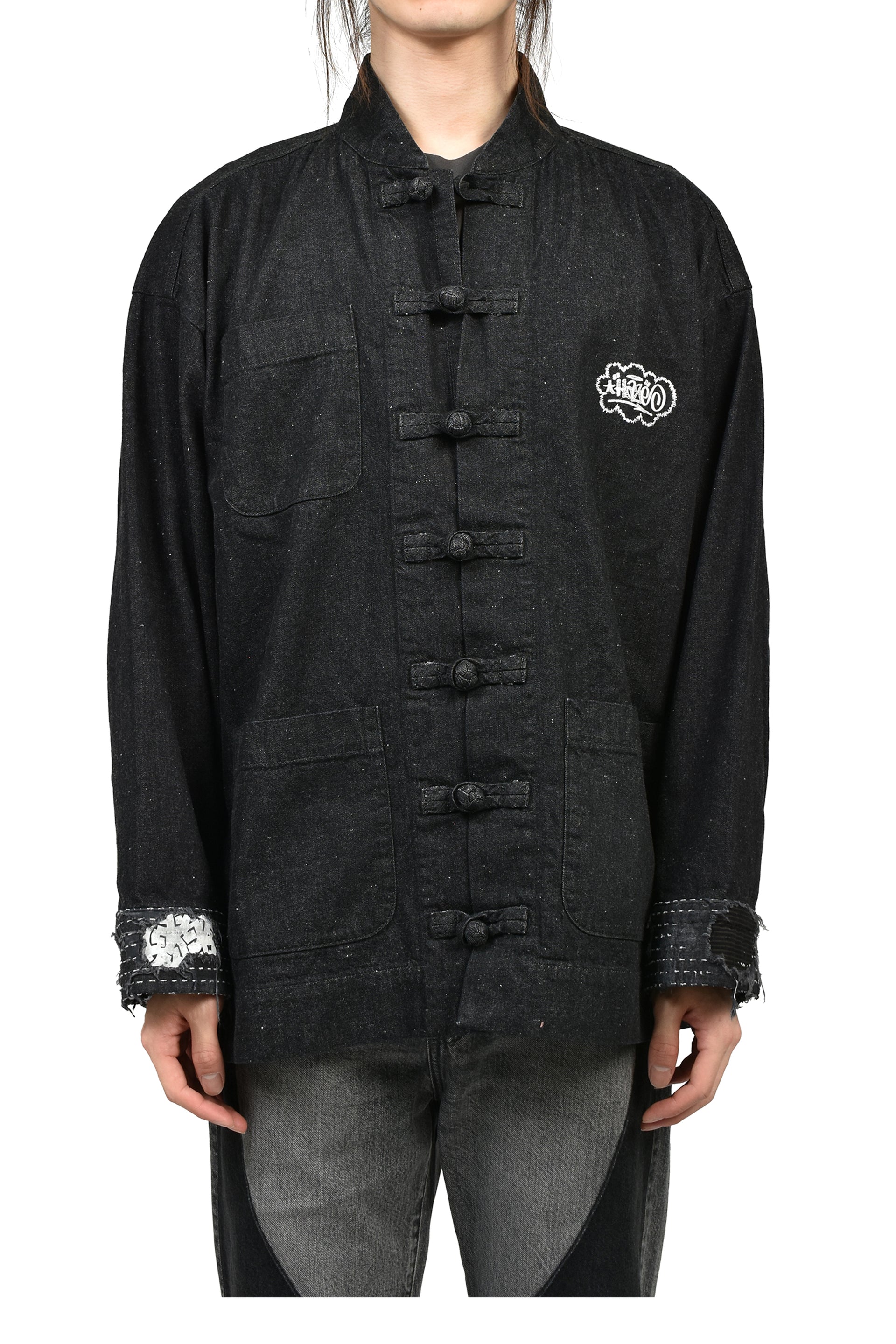 ERIC HAZE KANG-FU JACKET (EXCLUSIVE) / BLK