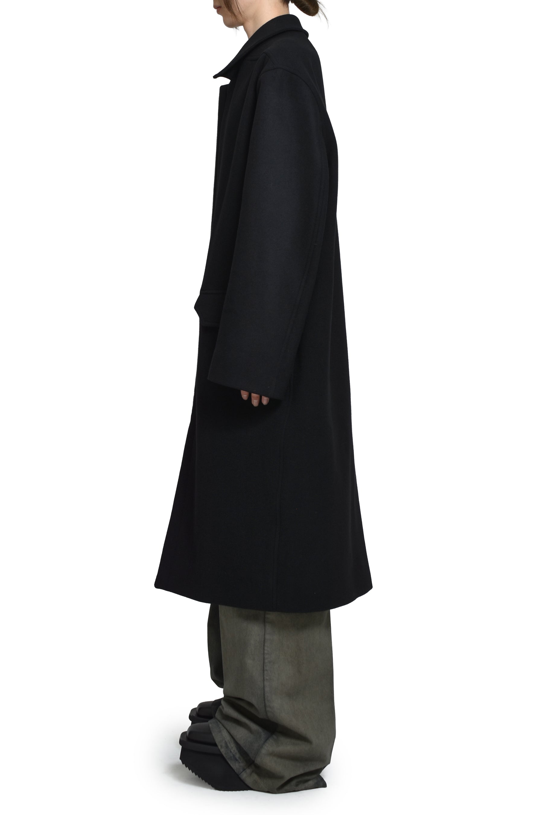 Rick Owens リック オウエンス FW25 BLIXA JUMBO MAC / BLK - NUBIAN