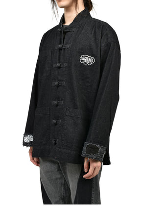 ERIC HAZE KANG-FU JACKET (EXCLUSIVE) / BLK