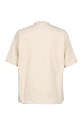 TECH DRAWSTRING S/S TEE BREWED PROTEIN / WHT
