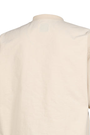 TECH DRAWSTRING S/S TEE BREWED PROTEIN / WHT