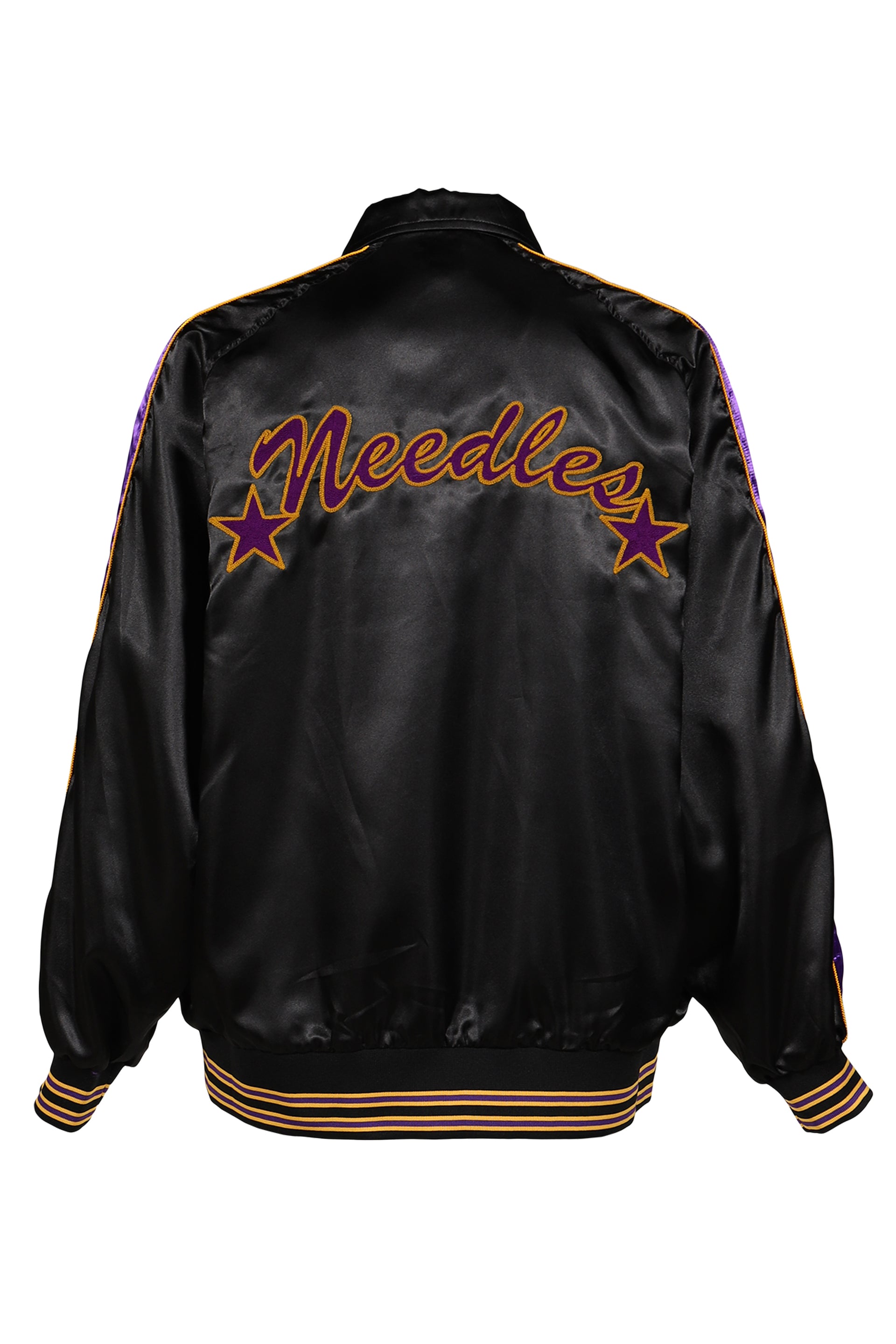 STADIUM JACKET - POLY SATEEN / BLK