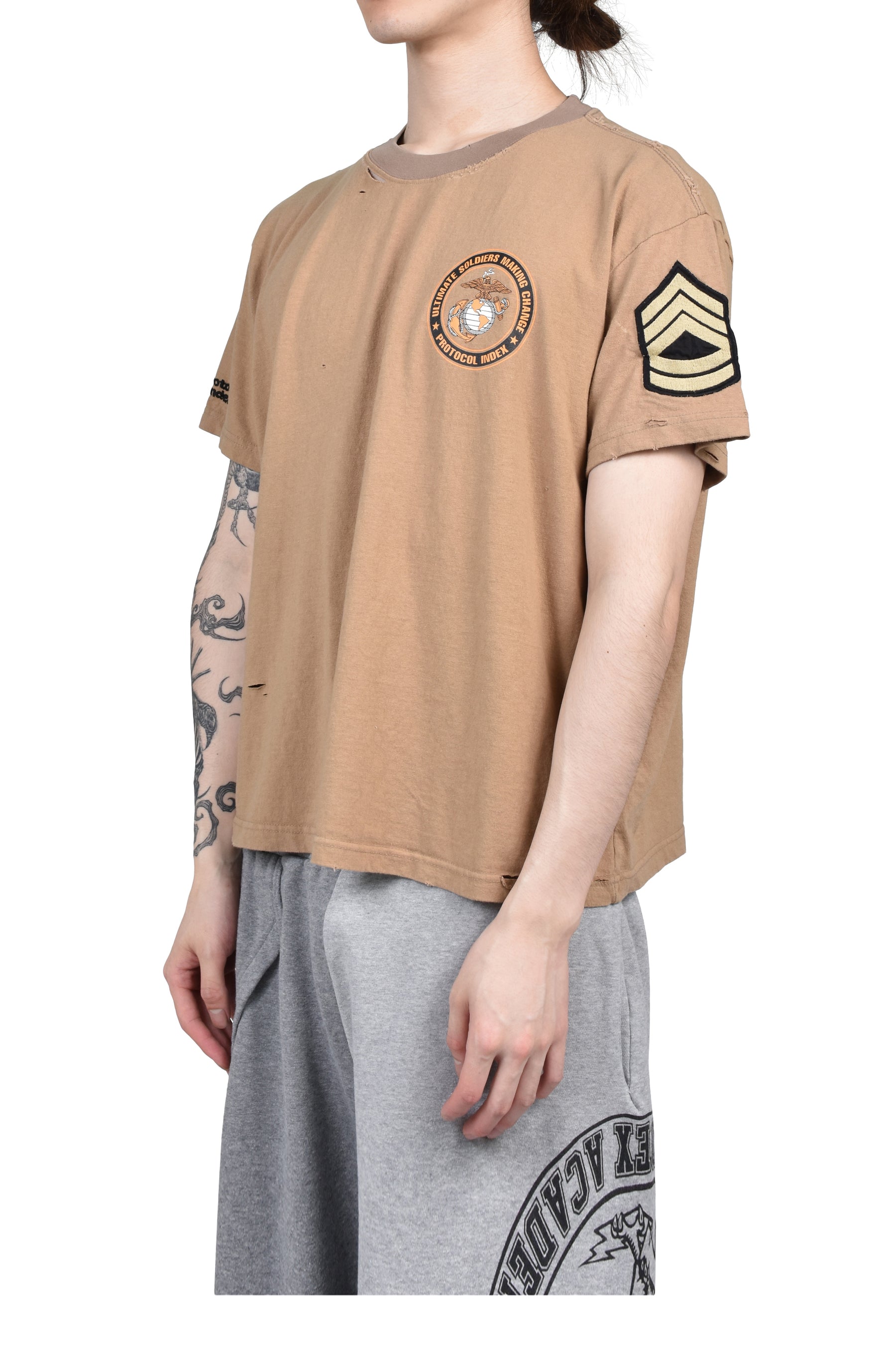 USMC VINTAGE T SHIRTS / KHA BEI
