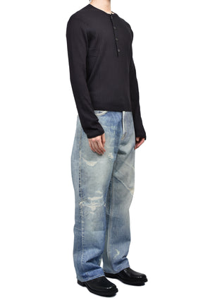 FINE HENLEY / NOBLE NVY BLK
