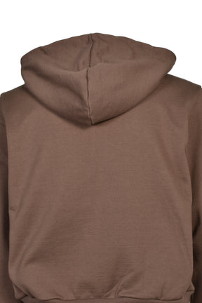 MB FLOWER ZIP-UP HOODIE / BRW