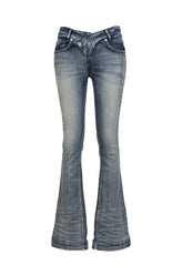SCULPTED WAIST BOOTCUT / BLU