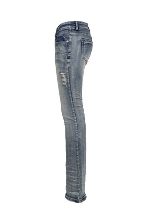 SCULPTED WAIST BOOTCUT / BLU