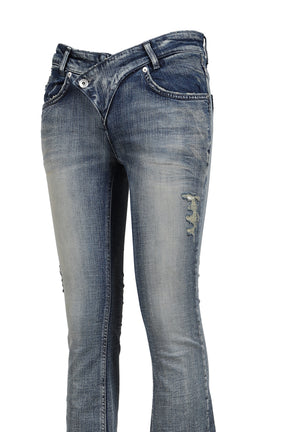 SCULPTED WAIST BOOTCUT / BLU