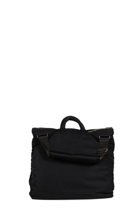 SUPER NYLON HELMET CASE L/BLK 