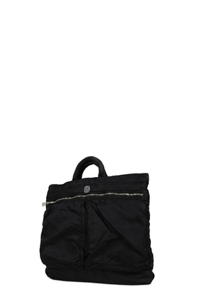 PORTER CLASSIC FW25 SUPER NYLON HELMET CASE L / BLACK - NUBIAN