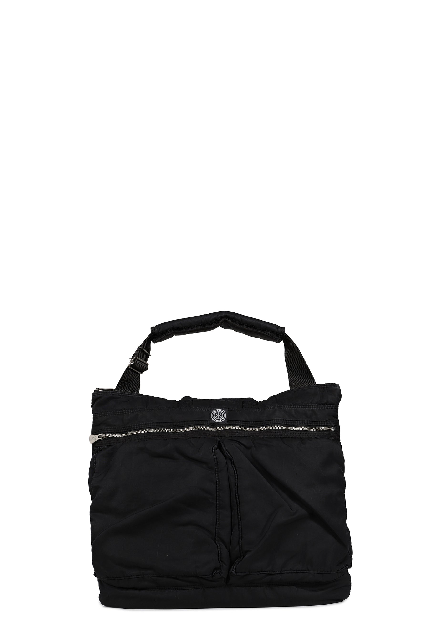 SUPER NYLON HELMET CASE L/BLK 