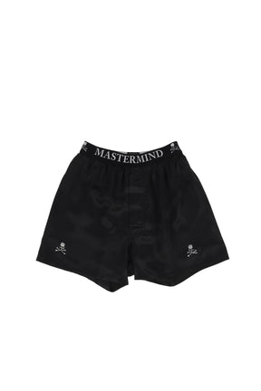 MASTERMIND WORLD SILK BOXERS SET / BLK