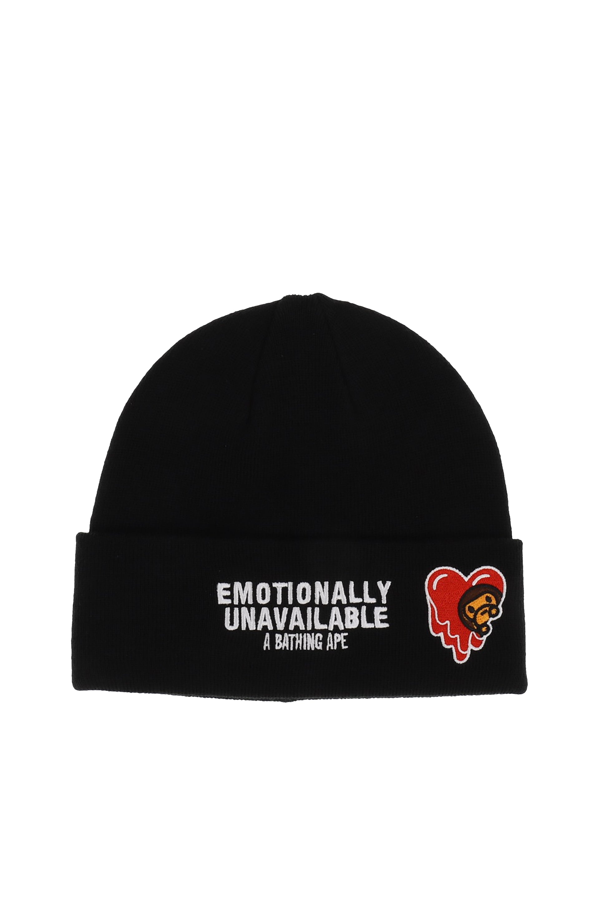 EMOTIONALLY UNAVAILABLE × BAPE EU MILO BEANIE / BK