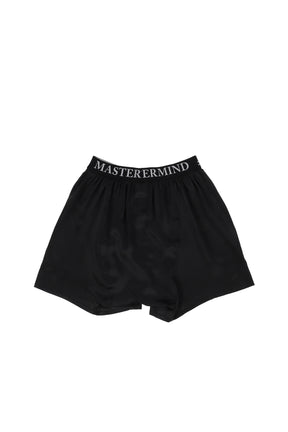 MASTERMIND WORLD SILK BOXERS SET / BLK