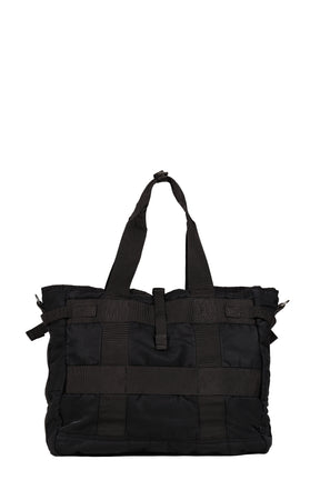 PORTER CLASSIC FW25 SUPER NYLON TOTE BAG / BLACK - NUBIAN