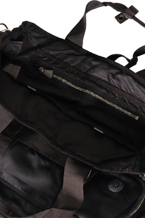 SUPER NYLON TOTE BAG / BLACK