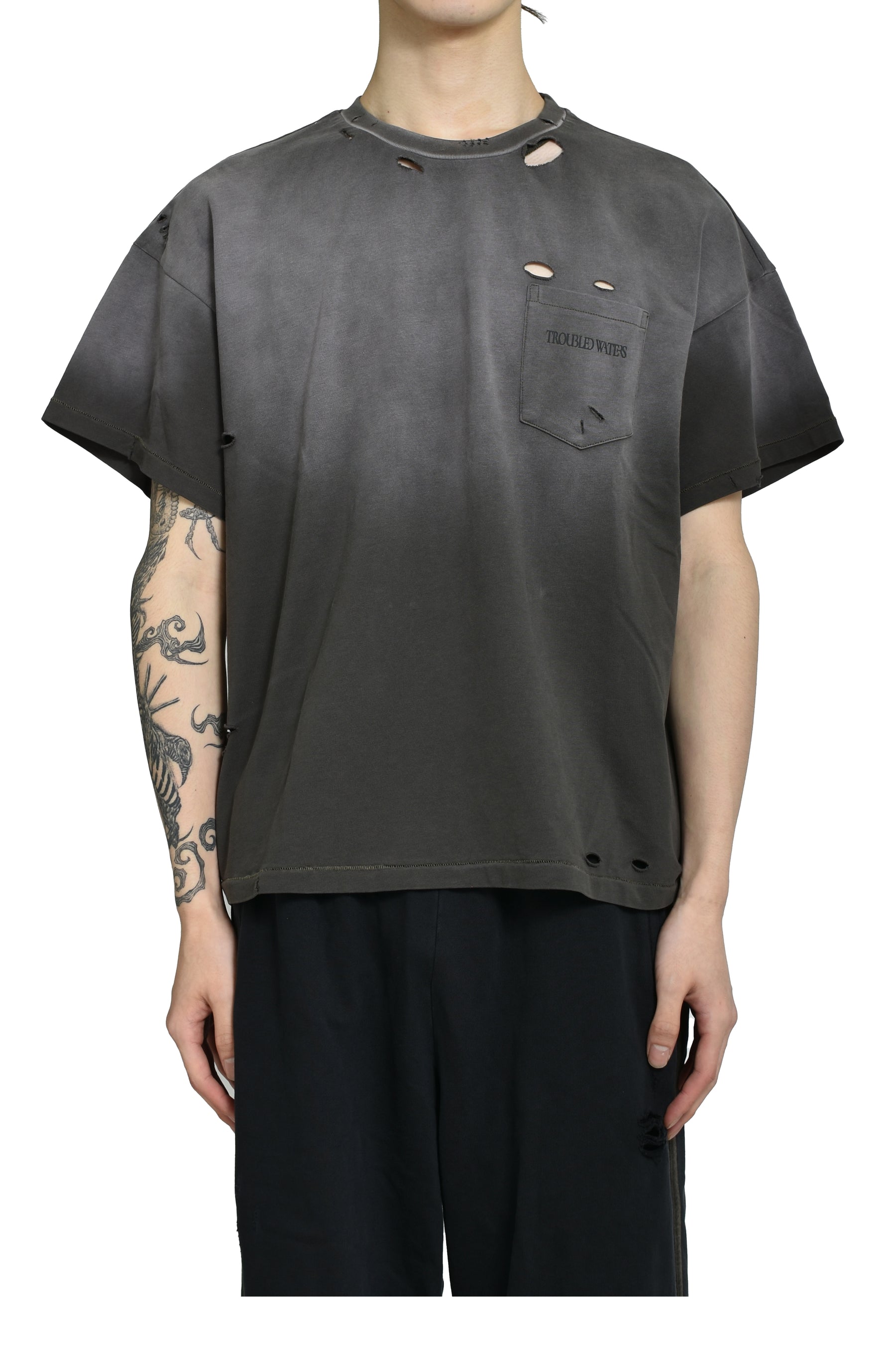 HANGOVER TEE / FADED BLACK