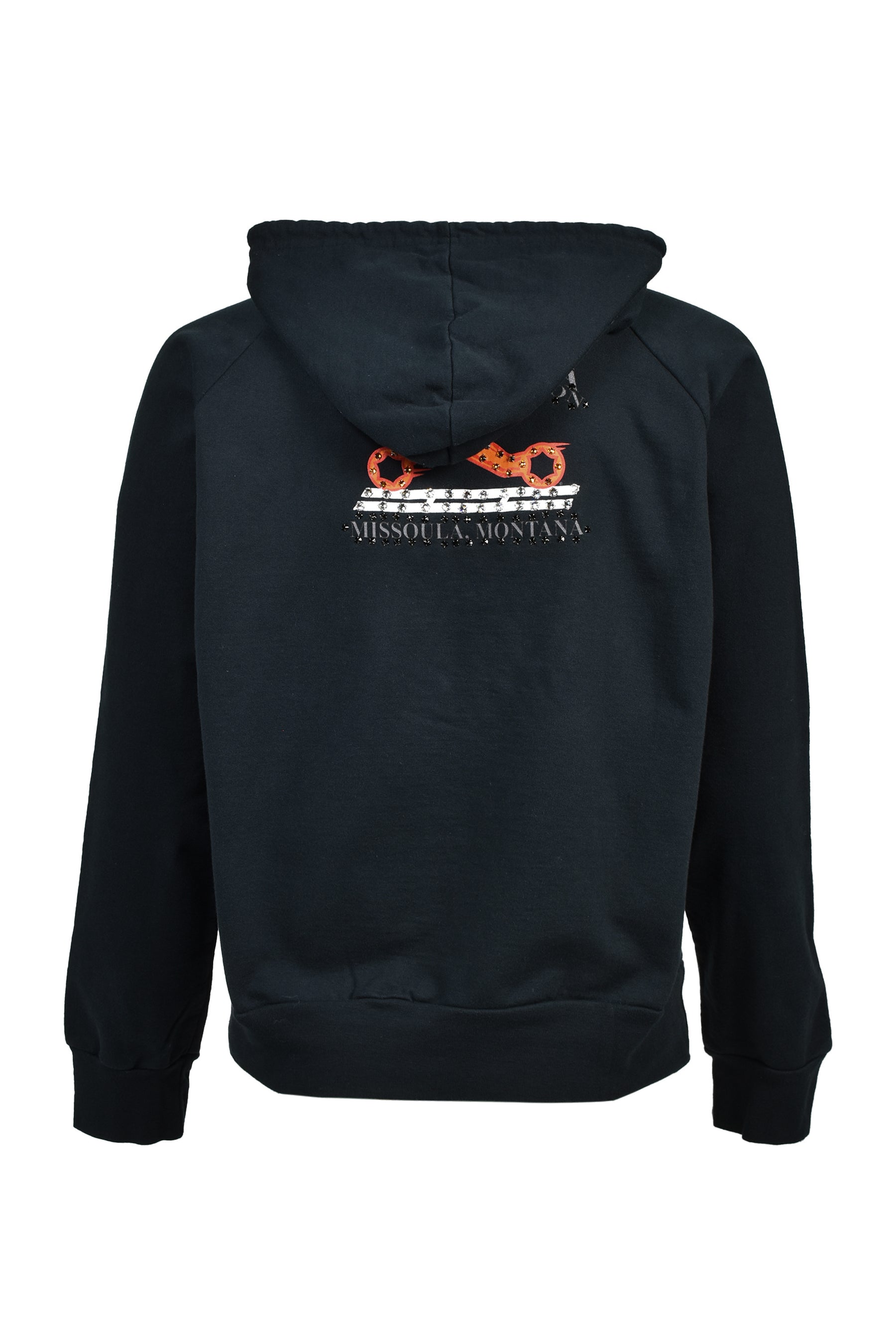 Missoula, Montana Hoodie / Black