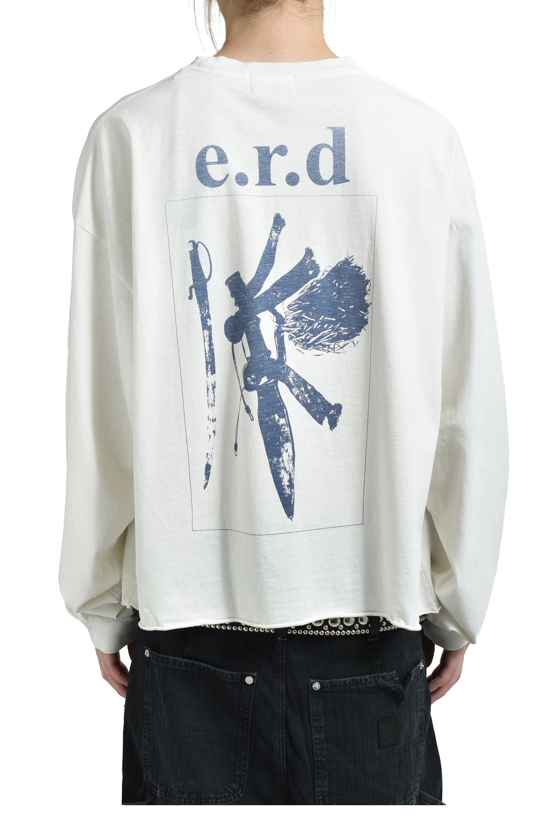 777 LS T-SHIRT / FADED WHT