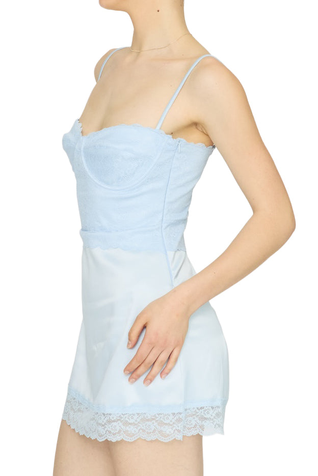 ANGEL DREAM SLIP DRESS / BABY BLU