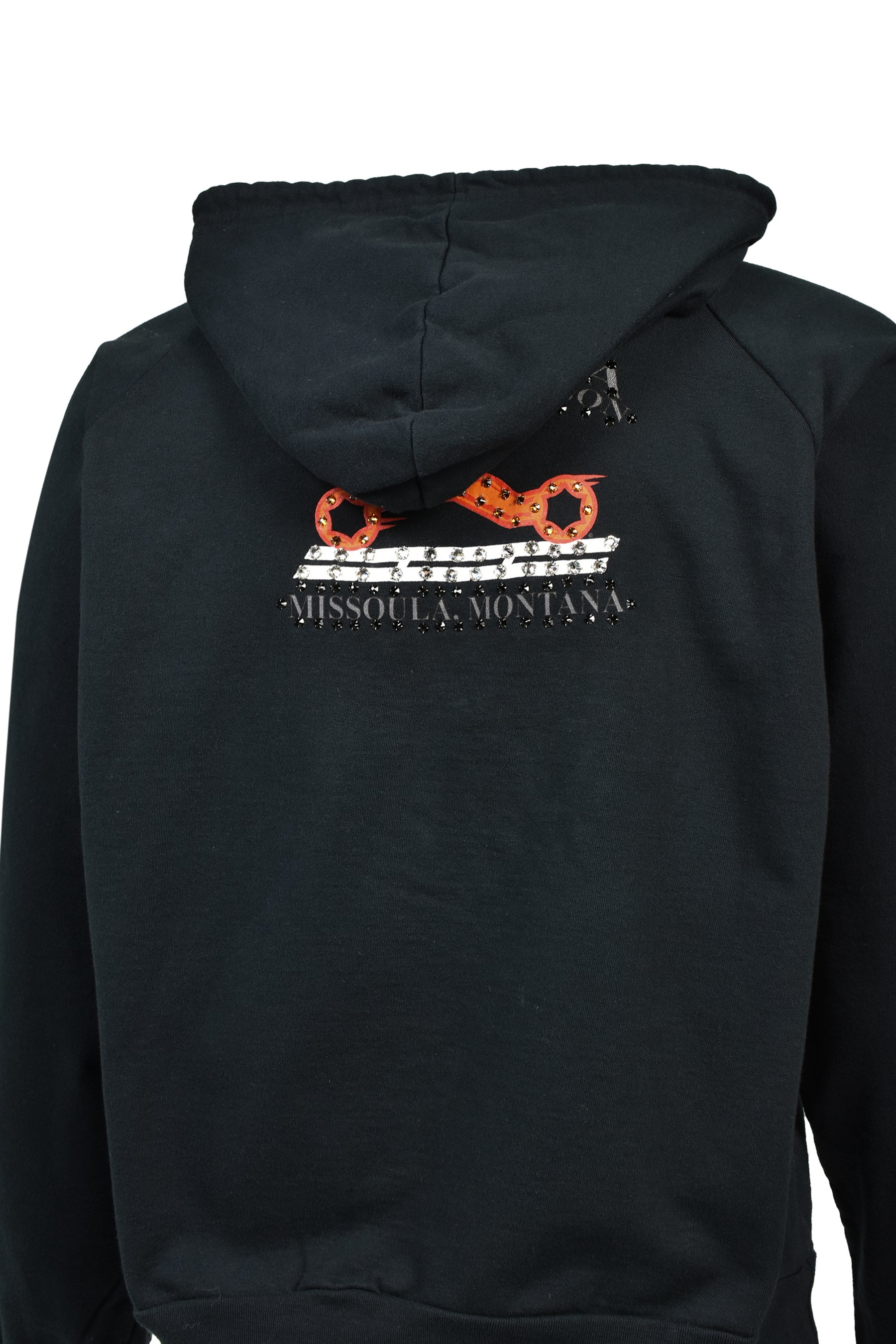 Missoula, Montana Hoodie / Black