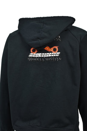Missoula, Montana Hoodie / Black