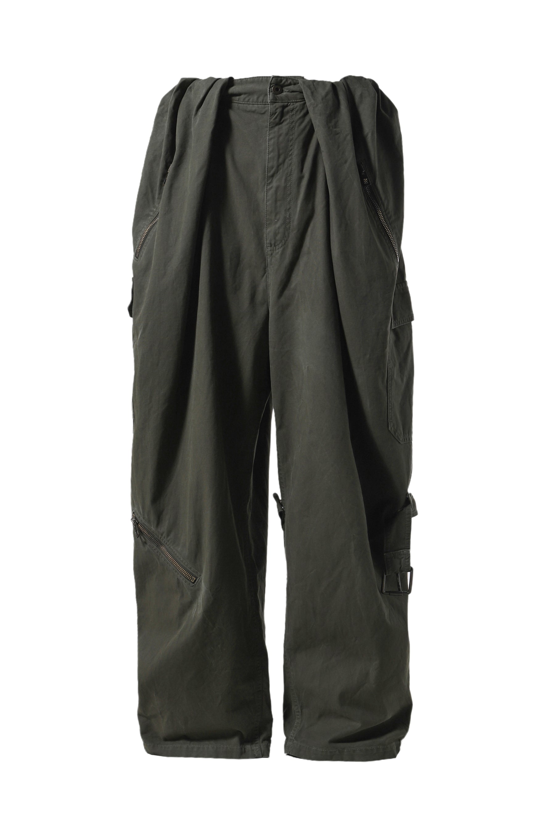 BALLOON CARGO TROUSERS / DEEP OLV