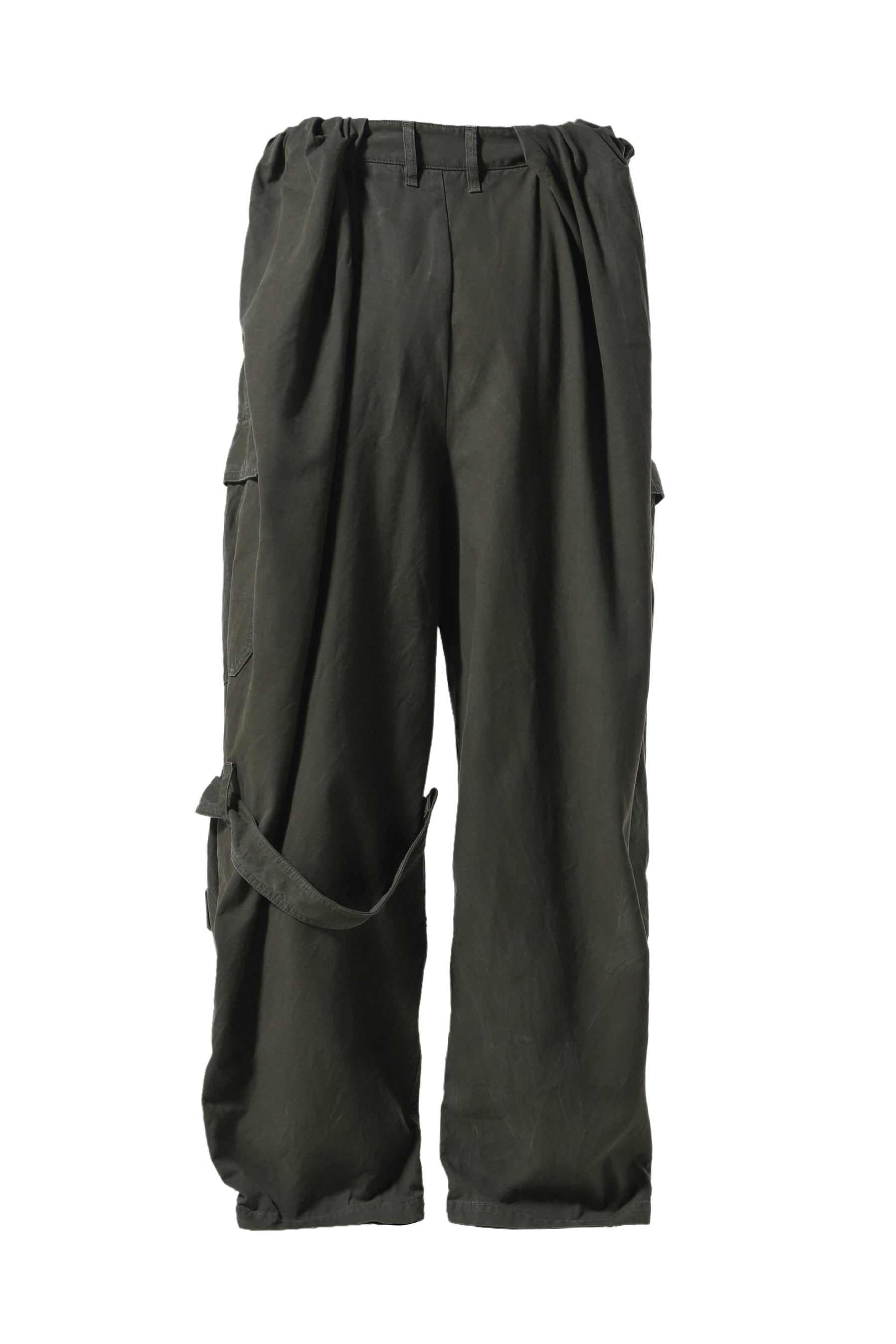 BALLOON CARGO TROUSERS / DEEP OLV