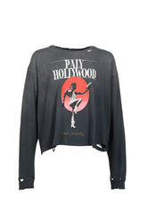 MYRA BRECKENRIDGE L/S TEE / BLK