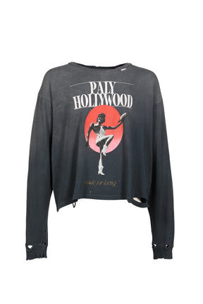 MYRA BRECKENRIDGE L/S TEE / BLK