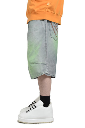 PDF KNEE SHORT (DOM10) / BLU