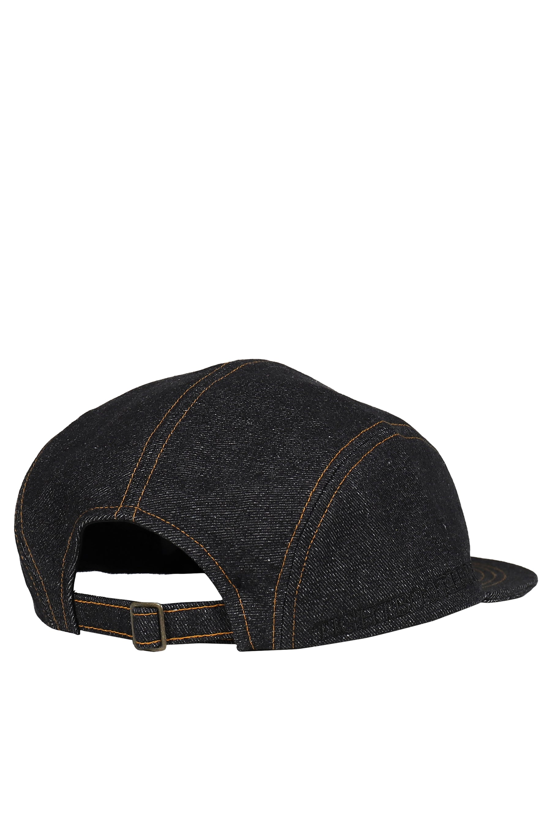 SIDE LOGO DENIM CAMP CAP / BLK