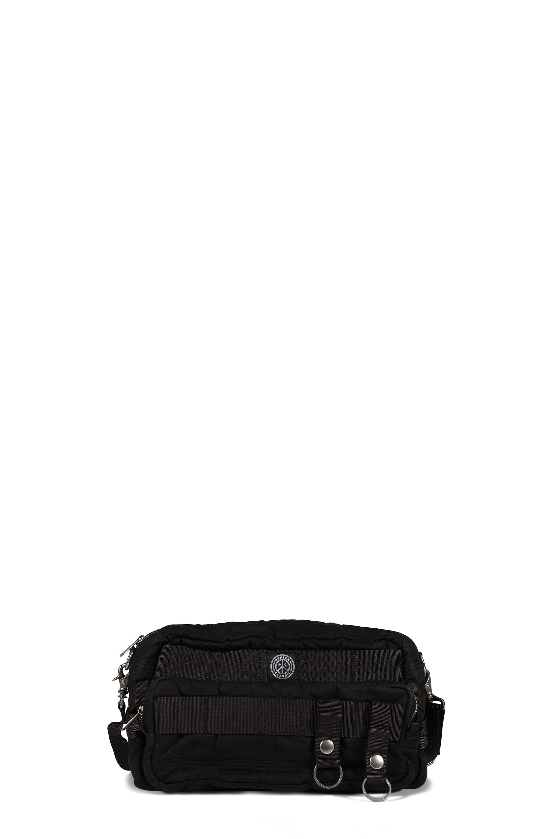 SUPER NYLON WAIST BAG / BLK