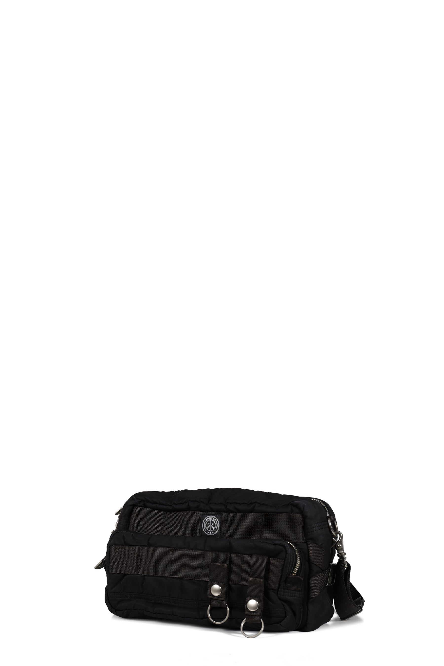 SUPER NYLON WAIST BAG / BLK