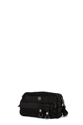 SUPER NYLON WAIST BAG / BLK