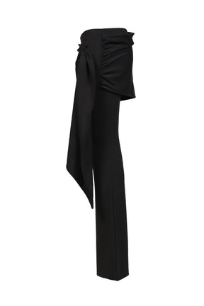 STRAP TIED PANTS / BLK