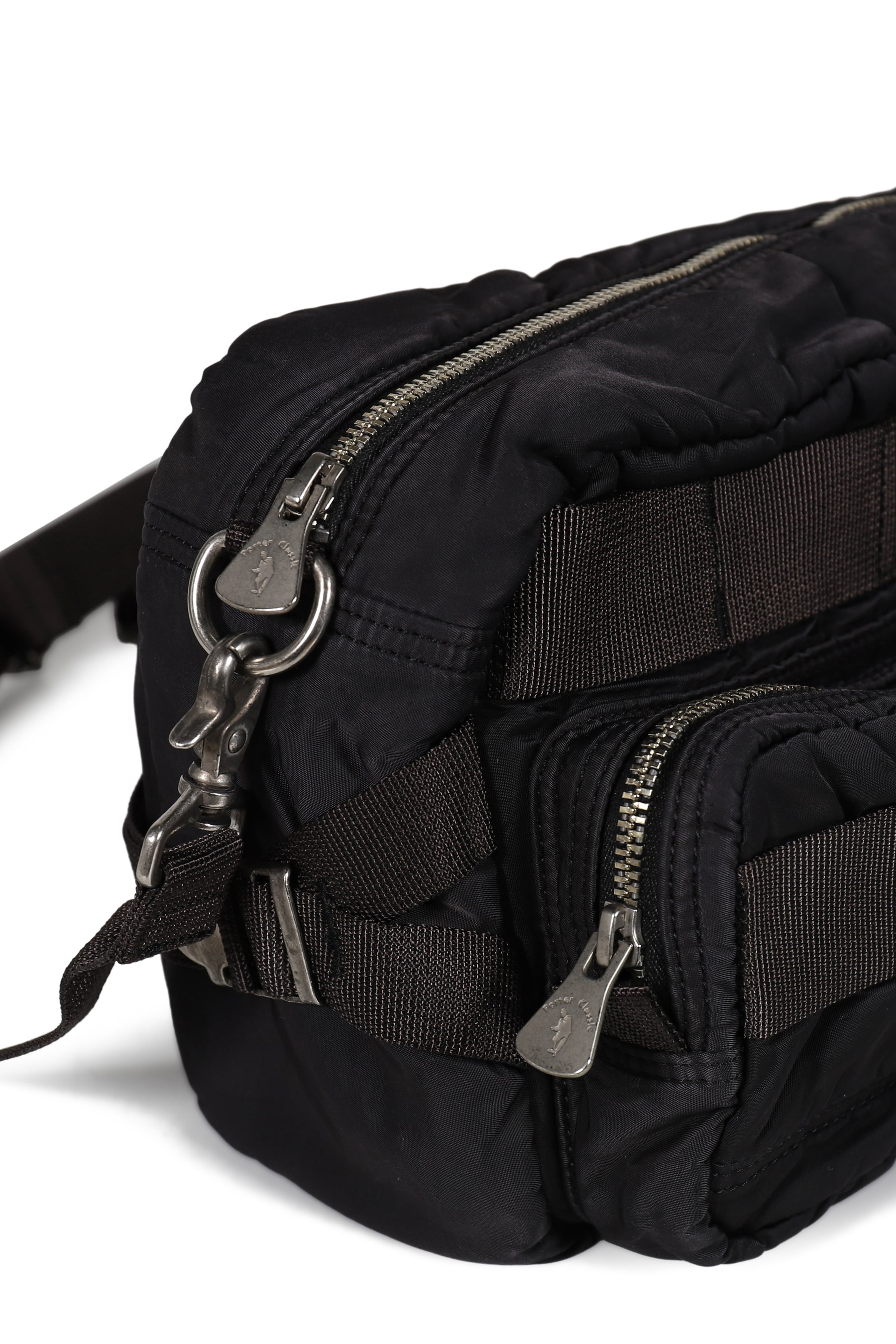 SUPER NYLON WAIST BAG / BLK