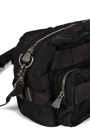 SUPER NYLON WAIST BAG / BLK
