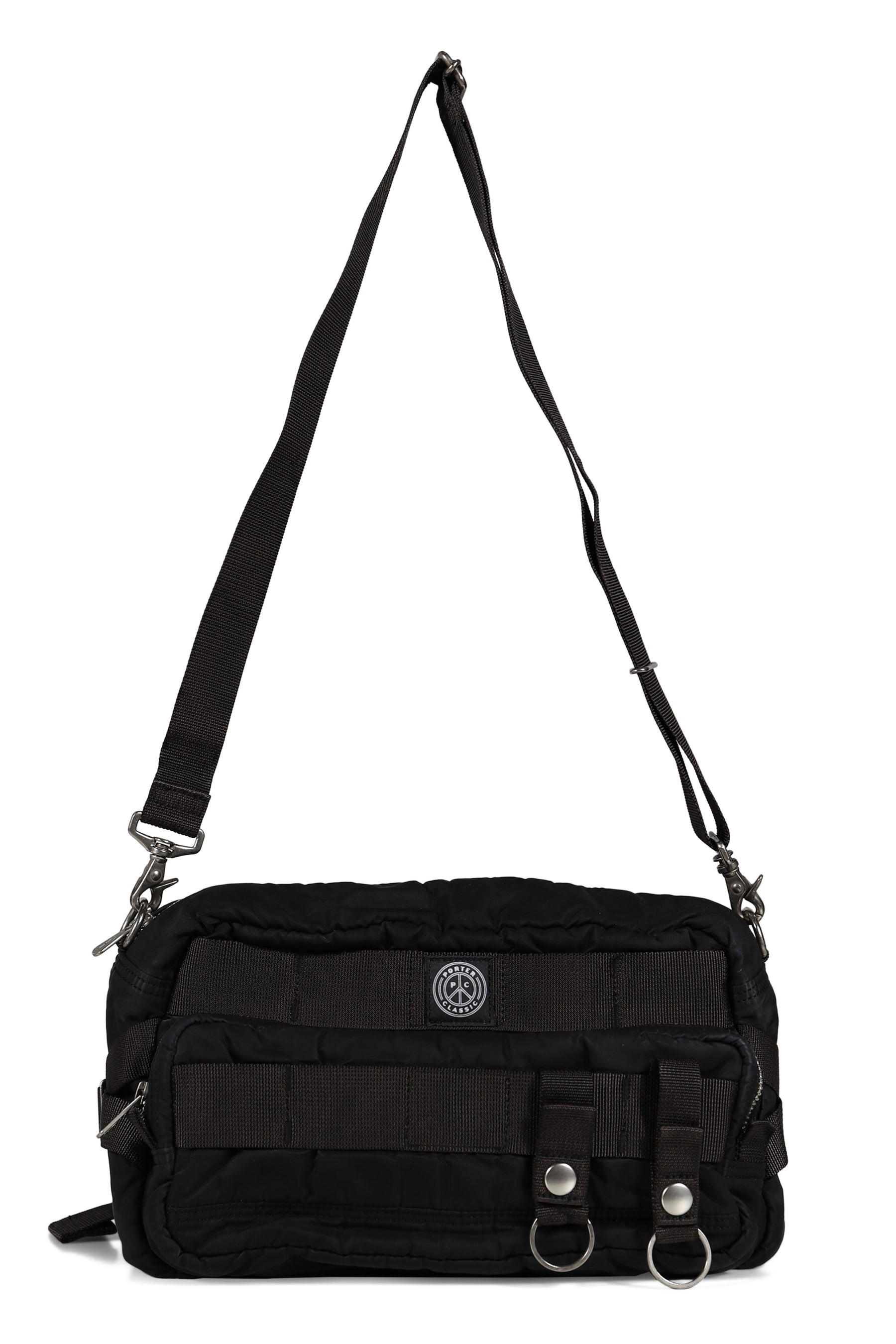 SUPER NYLON WAIST BAG / BLK